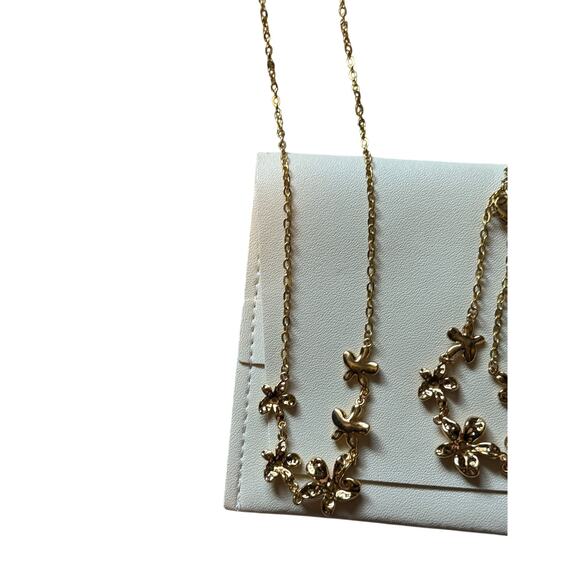 18k Gold Plated Necklace Bundle Slide Jewelry - Picture 5 of 6